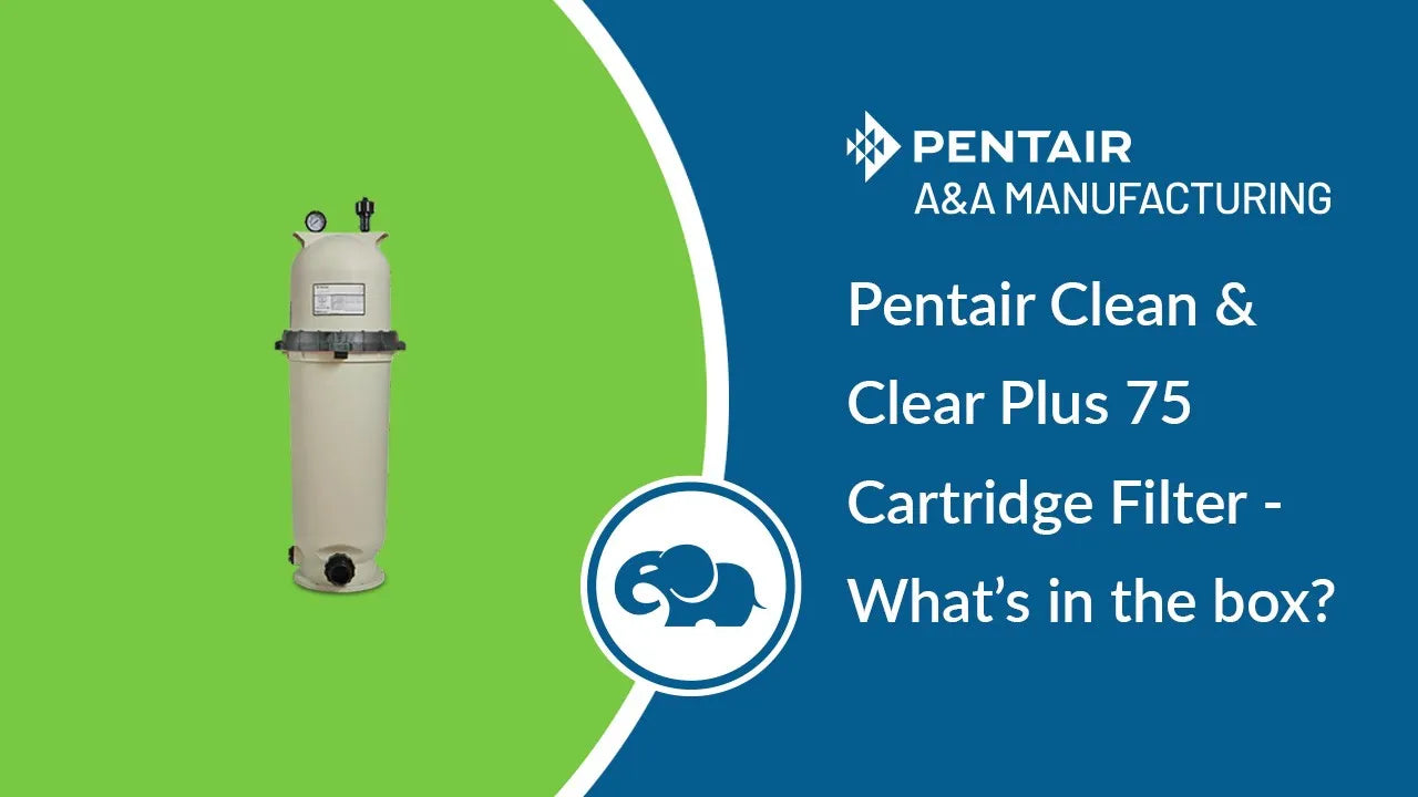 Pentair Clean & Clear Cartridge Filter 75 What's In The Box