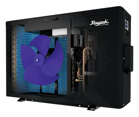 Raypak Crosswind 65-I Heat/Cool Pump – Smart Temperature Control for Any Season