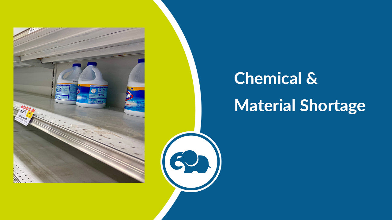 pool chemical & material shortage explained