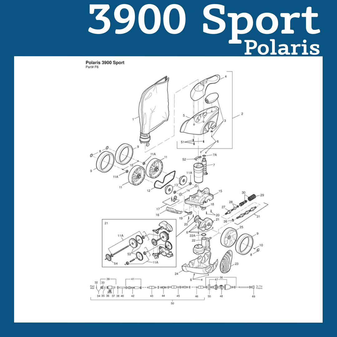 Parts List for Cleaner Parts List: Polaris 3900 Sport