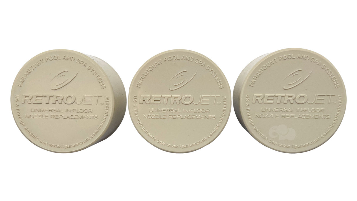 Paramount RetroJet Nozzle Replacements for A&A Gamma 3/4 - Cream || 004-652-4957-09