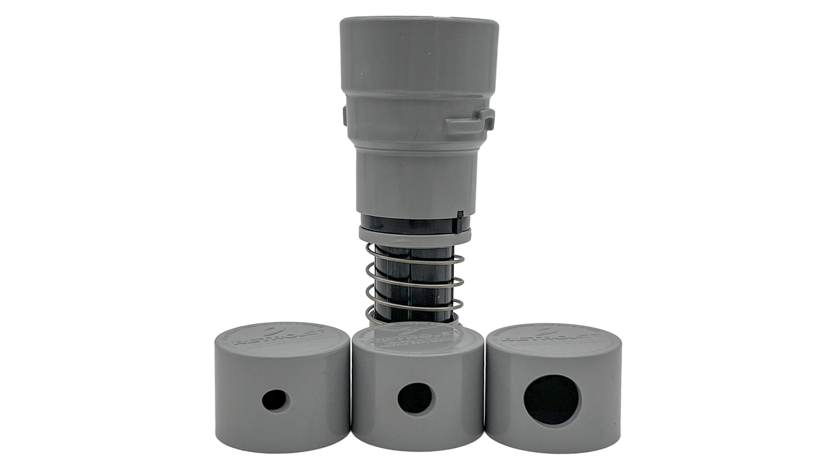 Light Grey RetroJet Bayonet Caretaker Nozzle | 004‑652‑4954‑08