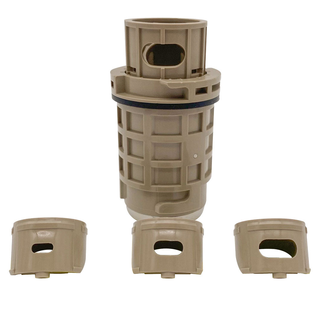 Blue Square Q360 Pop Up Head with Nozzles (Beige) | 011420BG