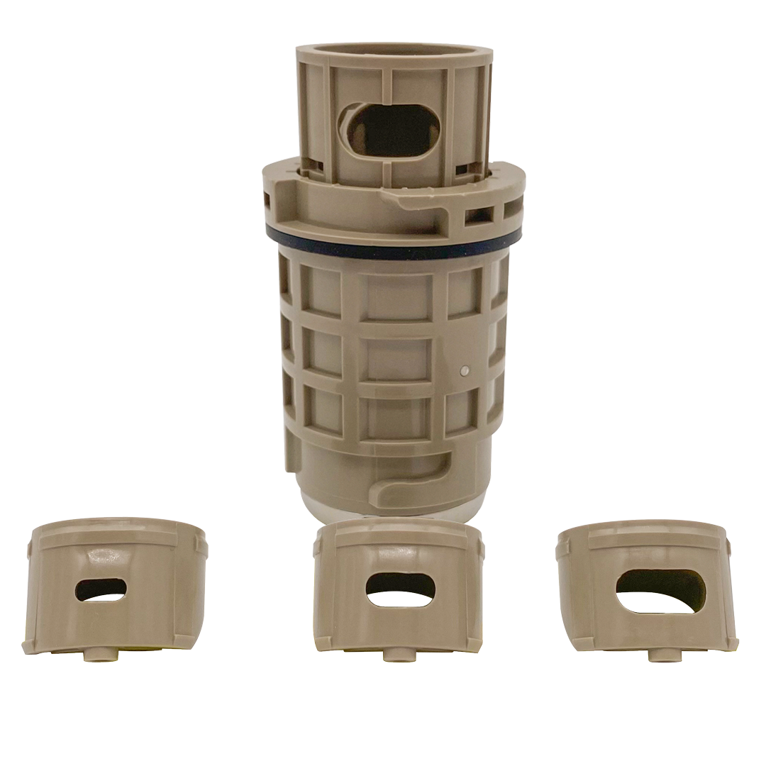 Blue Square Q360 Pop Up Head with Nozzles (Beige) | 011420BG