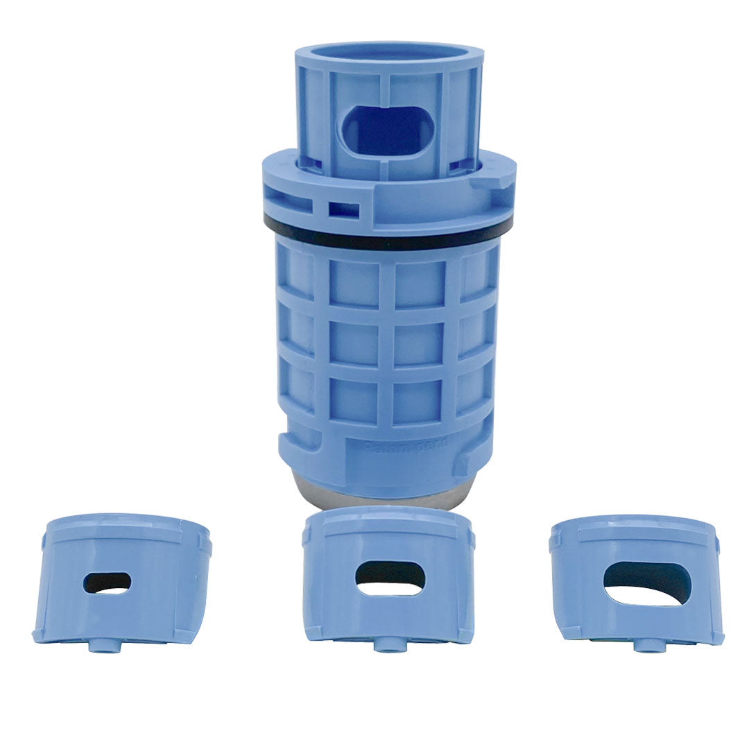 Blue Square Q360 Pop Up Head with Nozzles (Blue) | 011420BL