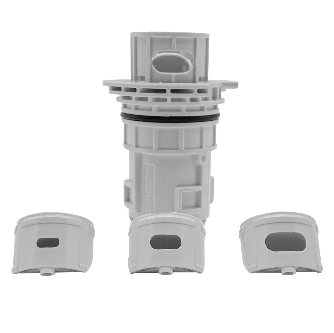 Blue Square Manufacturing R360-PV3 Pop Up Head (White) | 011520WT