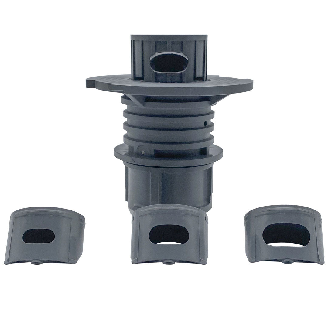 Blue Square Manufacturing R360-PCC2000 Rotating Pop Up Head (Gray) | 011550GR