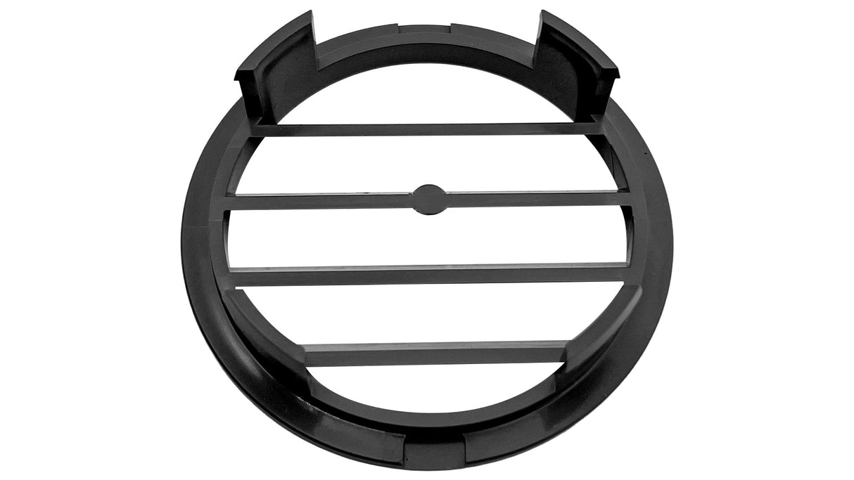 Caretaker Concrete Wall Fitting Grate- Charcoal Gray || 1-1-173