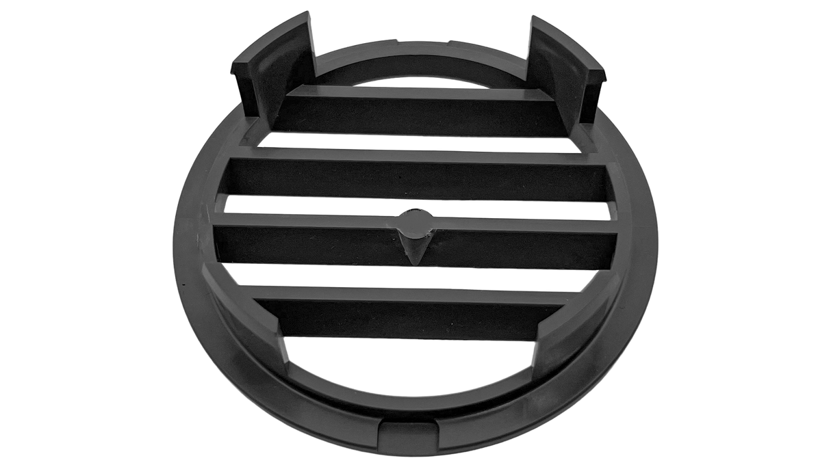 Caretaker Concrete Wall Fitting Grate- Charcoal Gray || 1-1-173