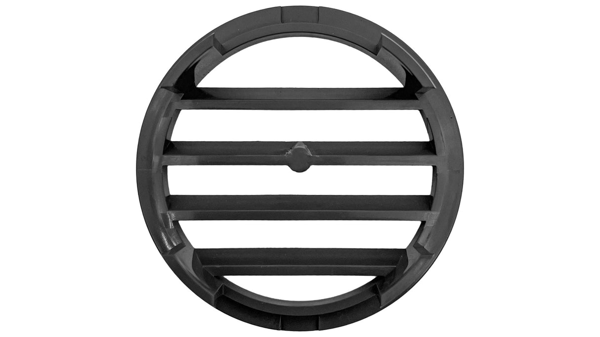 Caretaker Concrete Wall Fitting Grate- Charcoal Gray || 1-1-173