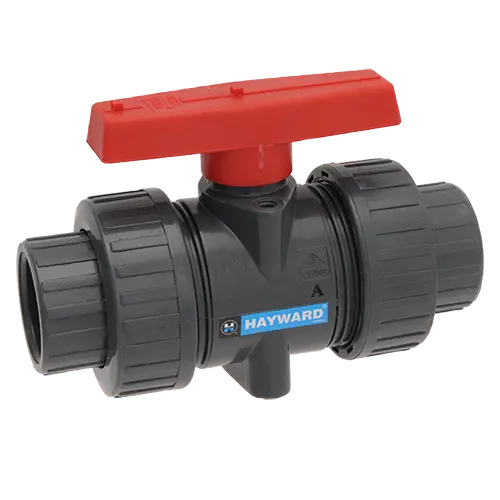 Hayward 2 1/2" PVC TBB VALVE GRAY SOC || TBB1025SPEG