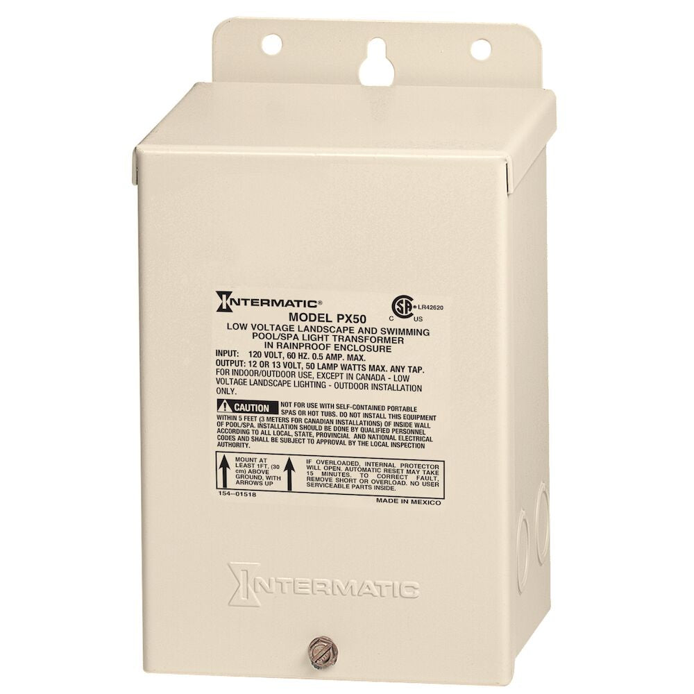Intermatic 50W Pool & Spa Safety Transformer | PX50