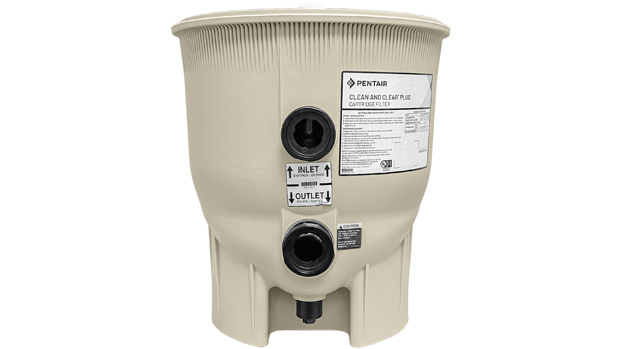 Pentair Almond Bottom Tank Assembly for Clean & Clear Plus & Quad DE Filters | 178578