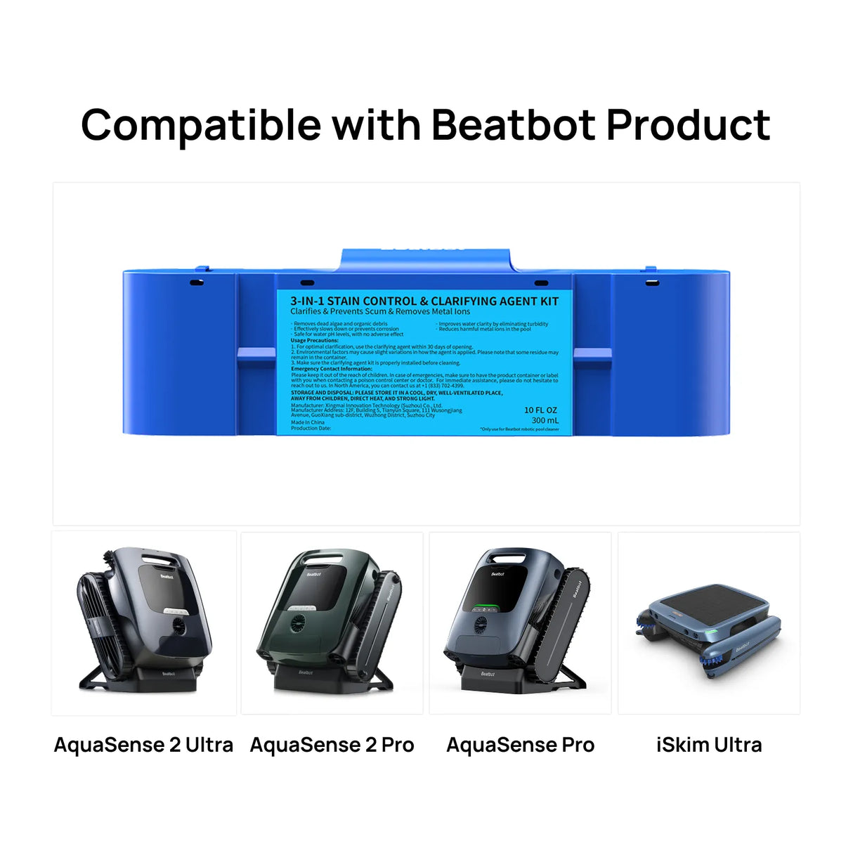 Beatbot 3-in-1 Clarifier Cartridge for A100 & P300 Series | 92085