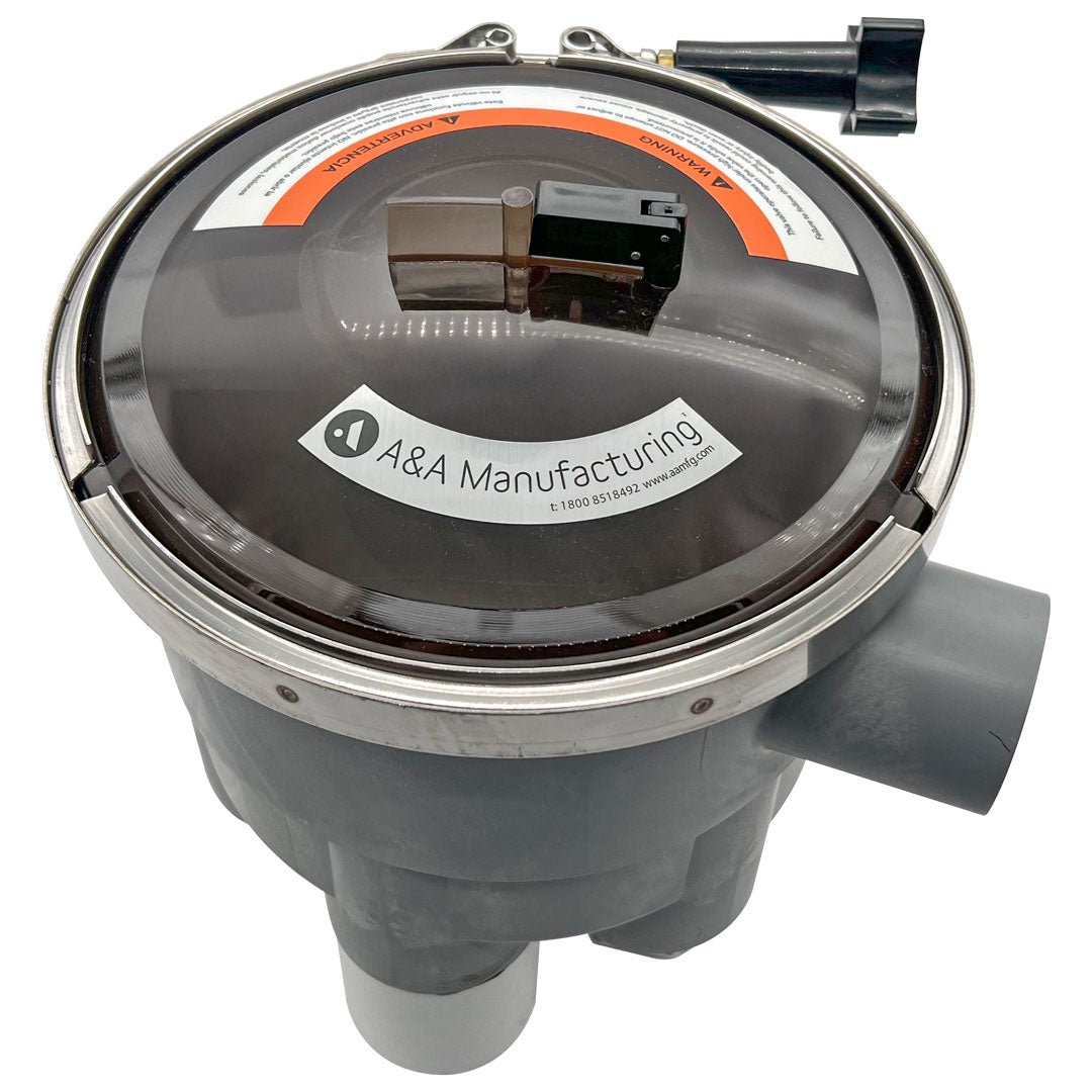 Low Profile 2" 3 Port Actuator T-Valve – Pentair In-Floor (A&A) | 224700