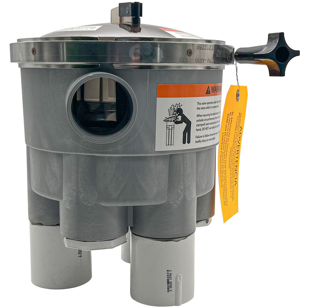 Low Profile 2" 3 Port Actuator T-Valve – Pentair In-Floor (A&A) | 224700