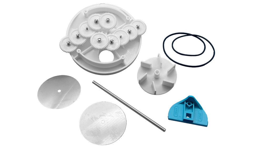 Pentair 2" Low Profile 6-Port T-Valve Rebuild Gear Kit | 230069