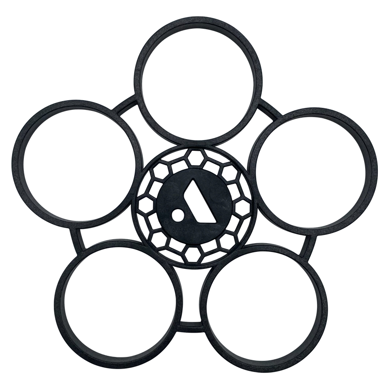 1 1/2″ 5-Port Plumbing Template – Pentair In-Floor | 230219