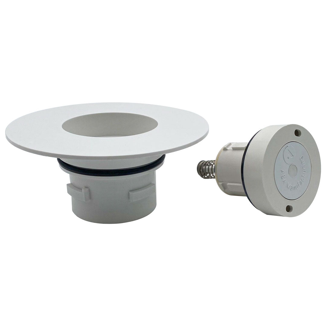 Turbo Clean Adapter Package 9/16" Internal (White) - Pentair In-Floor(A&A) || 236011