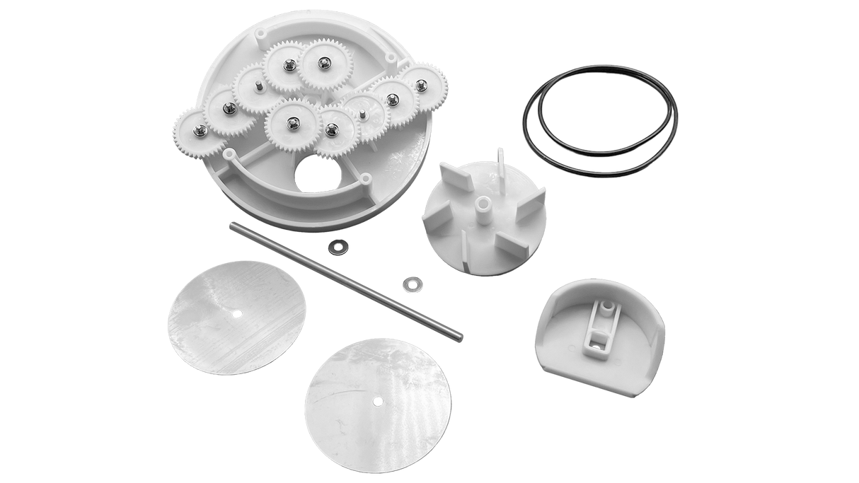 1.5" Low Profile Complete 2&3 Port T-Valve Rebuild Gear Kit - Pentair In-Floor(A&A) | 238510