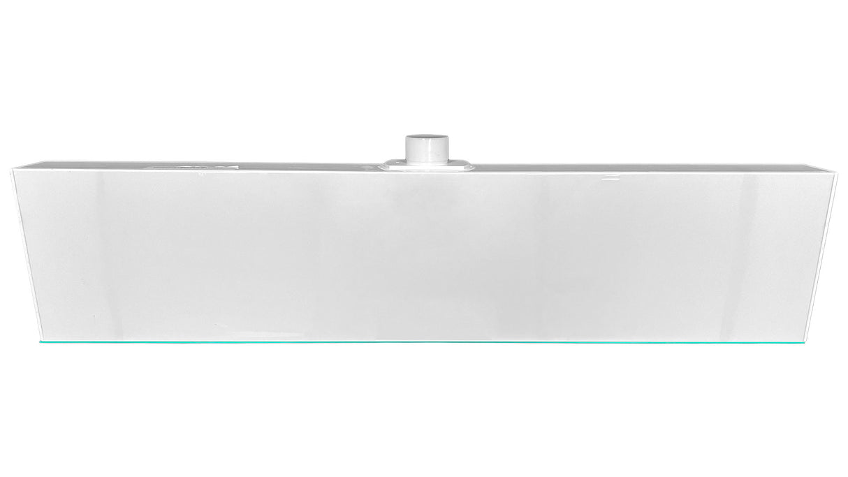 CMP Natural Wonders® 36" White Waterfall – Back Port Design with 6" Extended Lip | 25577-330-000