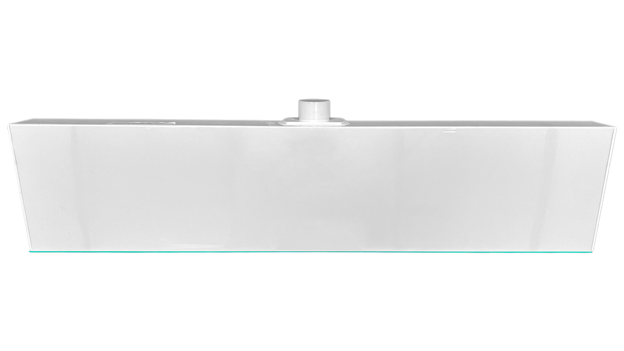 CMP Natural Wonders® 36" White Waterfall – Back Port Design with 6" Extended Lip | 25577-330-000