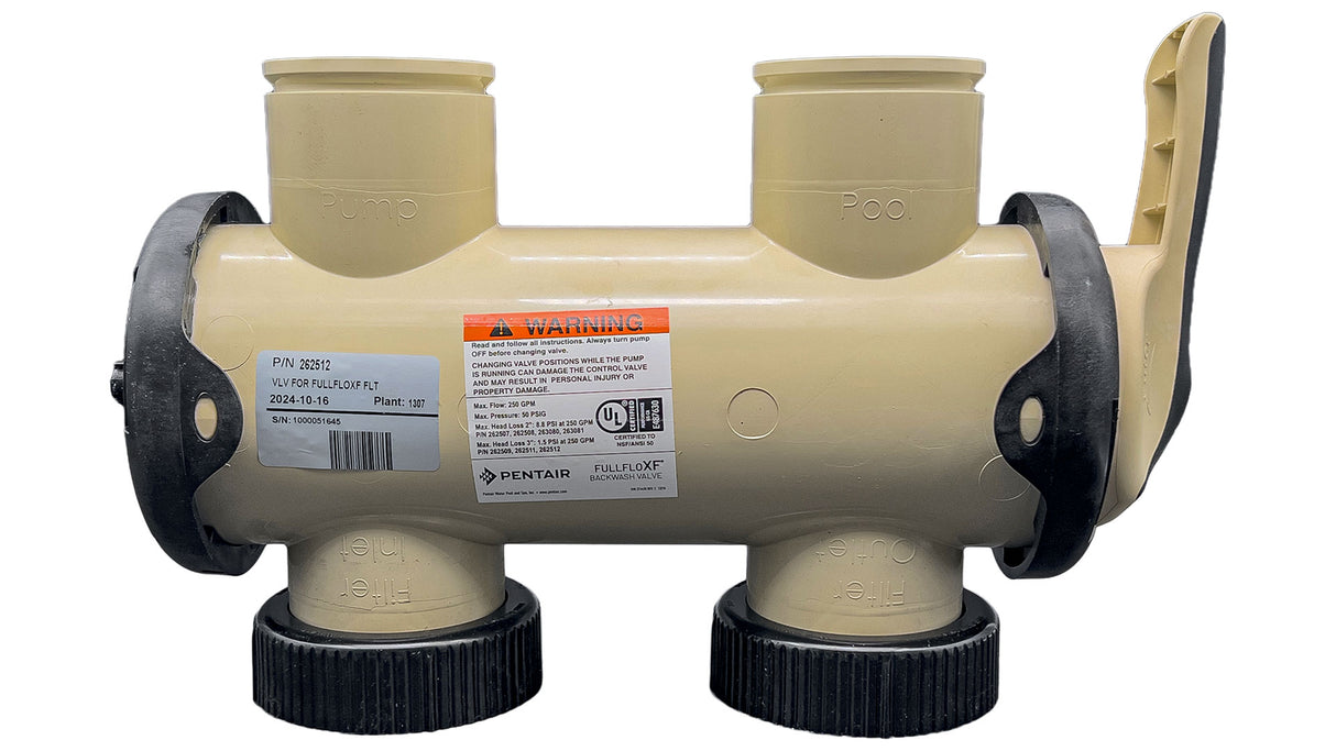 Pentair FullFloXF High‑Performance Backwash Valve | 262512