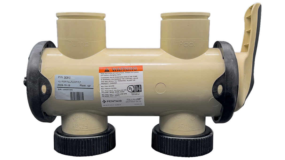 Pentair FullFloXF High‑Performance Backwash Valve | 262512