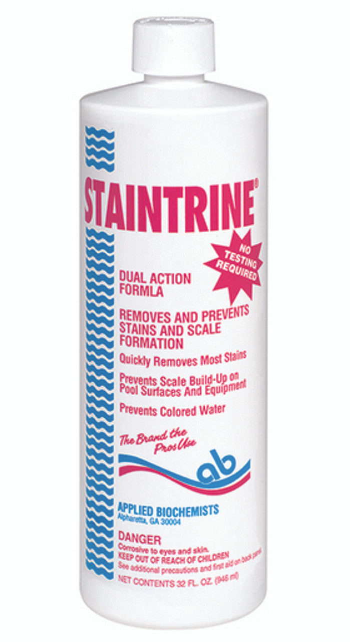 Applied Biochemists Staintrine | 406704A | 32 fl oz | Pool Stain Remover