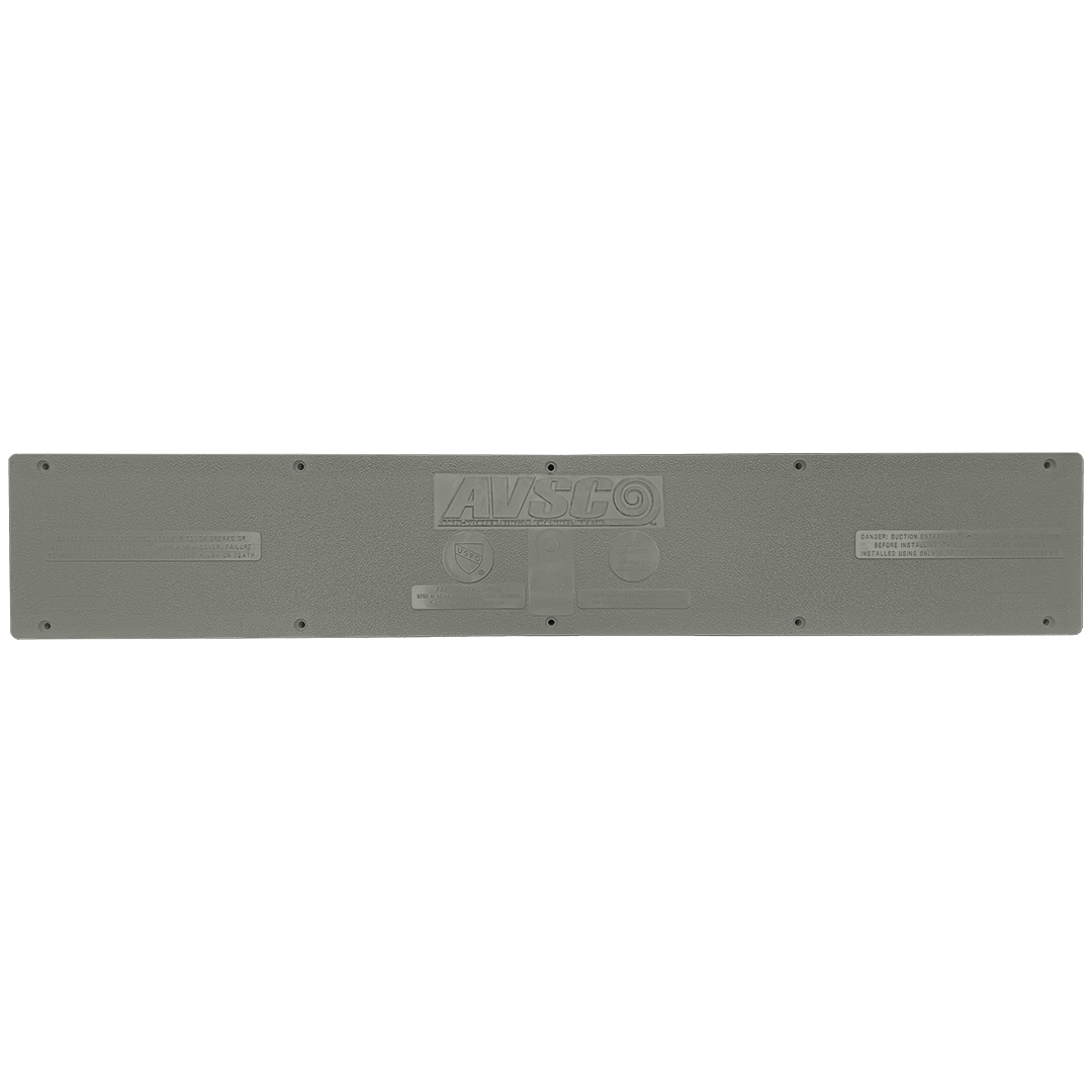 AVSC Standard Drain Top Cover Light Gray - Pentair In-Floor(A&A) | 295302