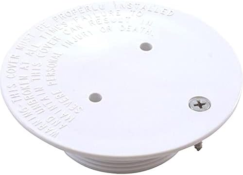 Floor Inlet Fitting Cover with Screw White || 25527-100-100