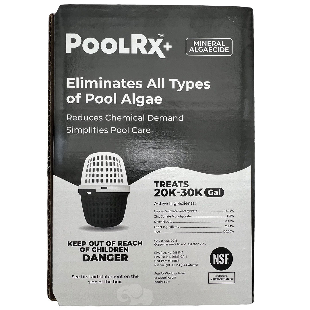 PoolRX Black Plus Pool Unit Algaecide 20-30K gal | 331066