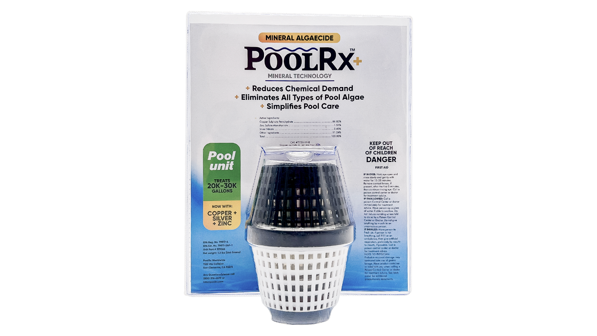 PoolRX Black Plus Pool Unit Algaecide 20-30K gal | 331066