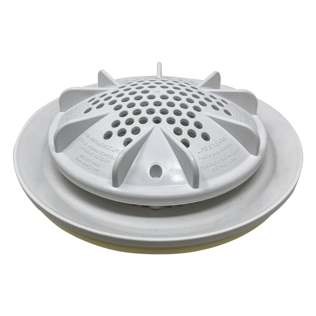 PDR2 10" Drain Retro Kit (White) - Pentair In-Floor(A&A) | 287101