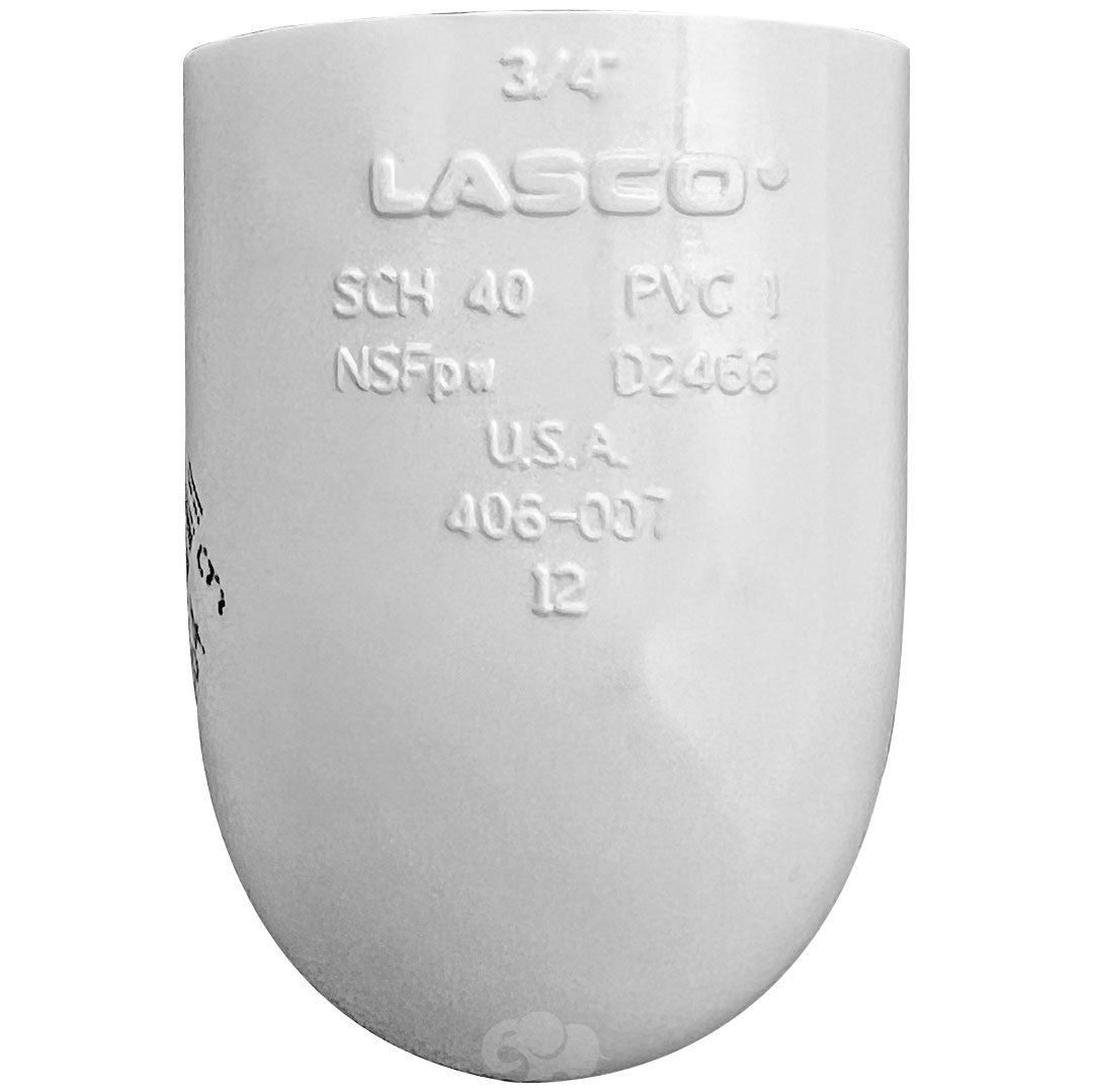 American Granby Inc Schedule 40 PVC 0.75 Inch 90 Degree Elbows | 406-007