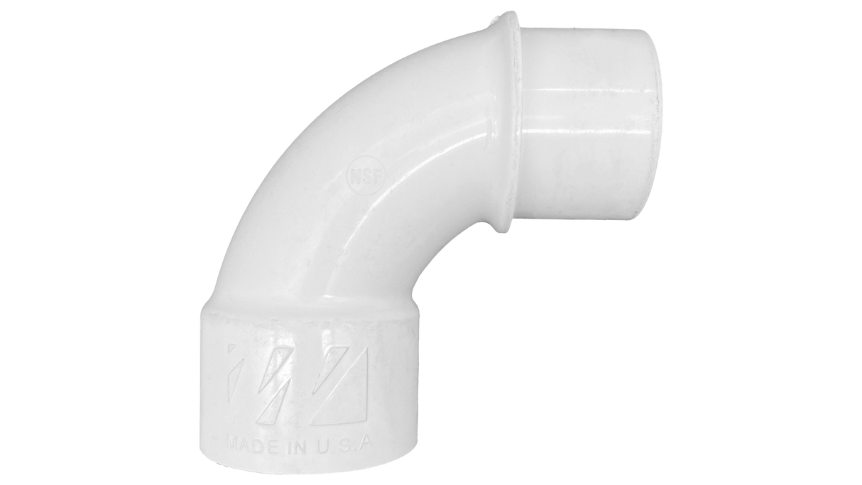 WaterWay1 1/2" Socket X 1 1/2 Spg Sweep Ell | 411-9100