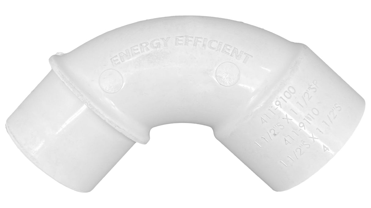 WaterWay1 1/2" Socket X 1 1/2 Spg Sweep Ell | 411-9100