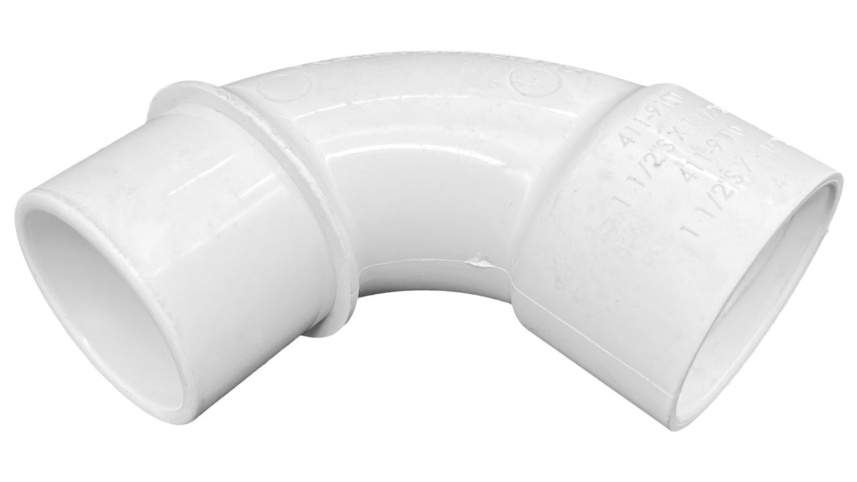 WaterWay1 1/2" Socket X 1 1/2 Spg Sweep Ell | 411-9100