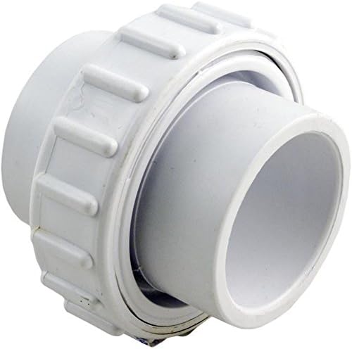 1.5" Socket White PVC Self-Aligning Inline Union || 21049-150-000