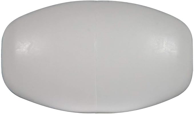 Pentair Solid White Oval Float (3 in. x 5 in.) Fits 1/2 in. Rope || R181046