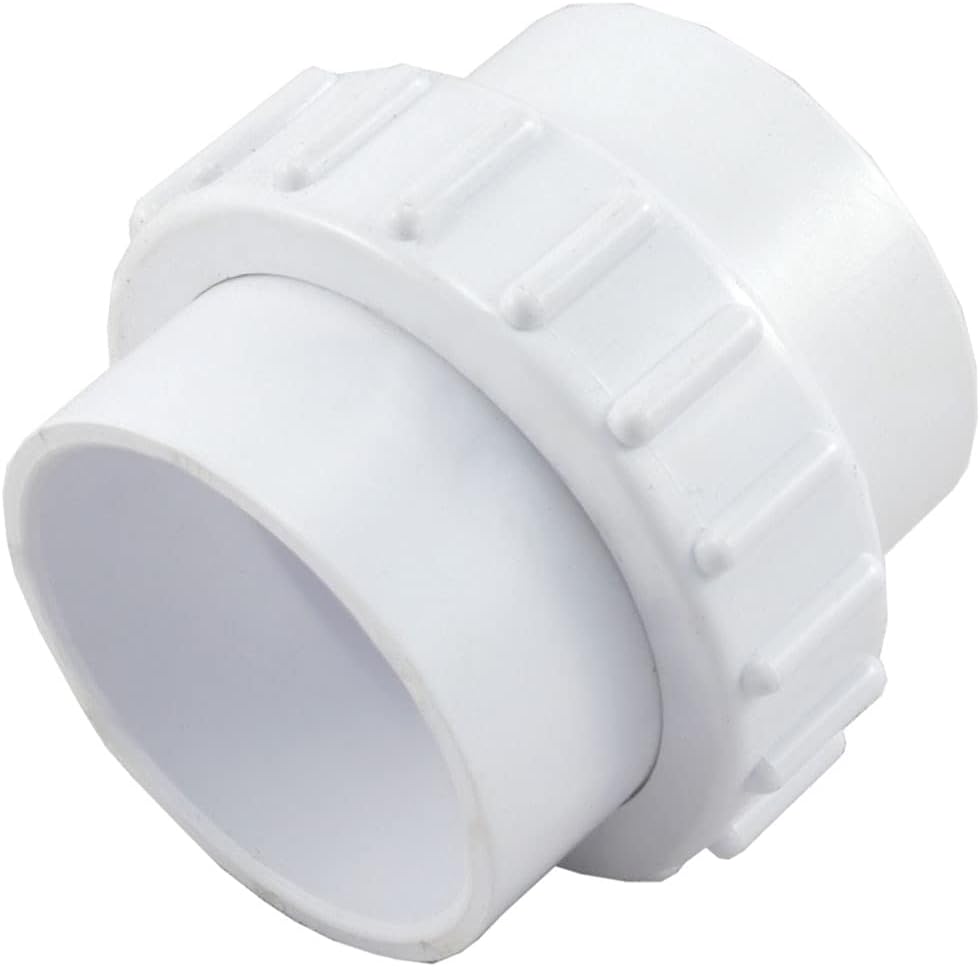 2" Socket White PVC Inline Union || 21048-000-000