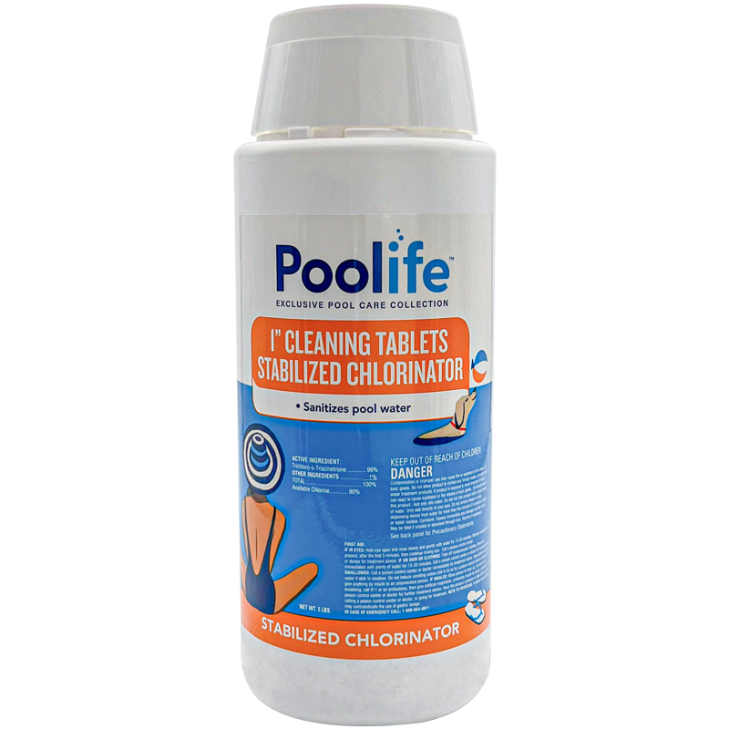 Poolife 1" Cleaning Tablets | 42104 (5LBS)