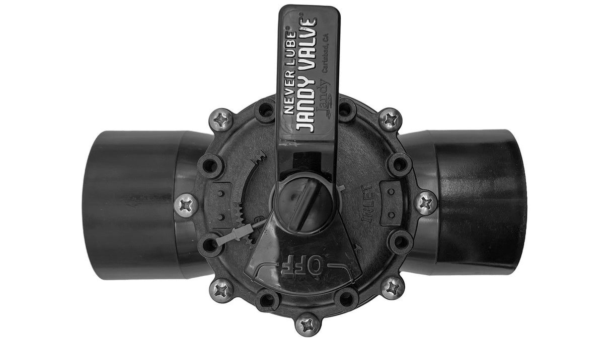 Jandy 2 1/2"-3" 2-Port Never Lube Valve