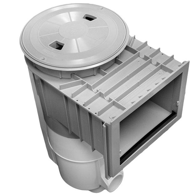 QuikSkim Complete with Protecta Foam (Gray Body)(Gray Ring Lid) - Pentair In-Floor(A&A) | 505302