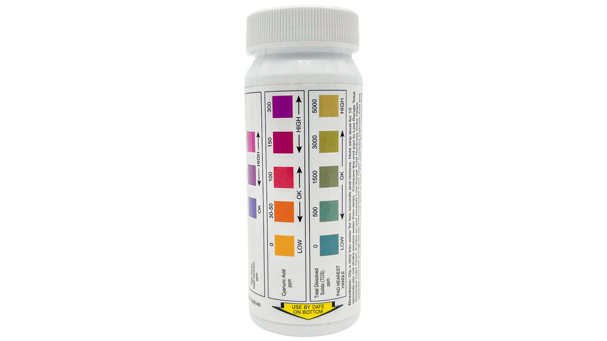 Aquachek Pro II 4-in-1 Test Strips 25 Count | 512084