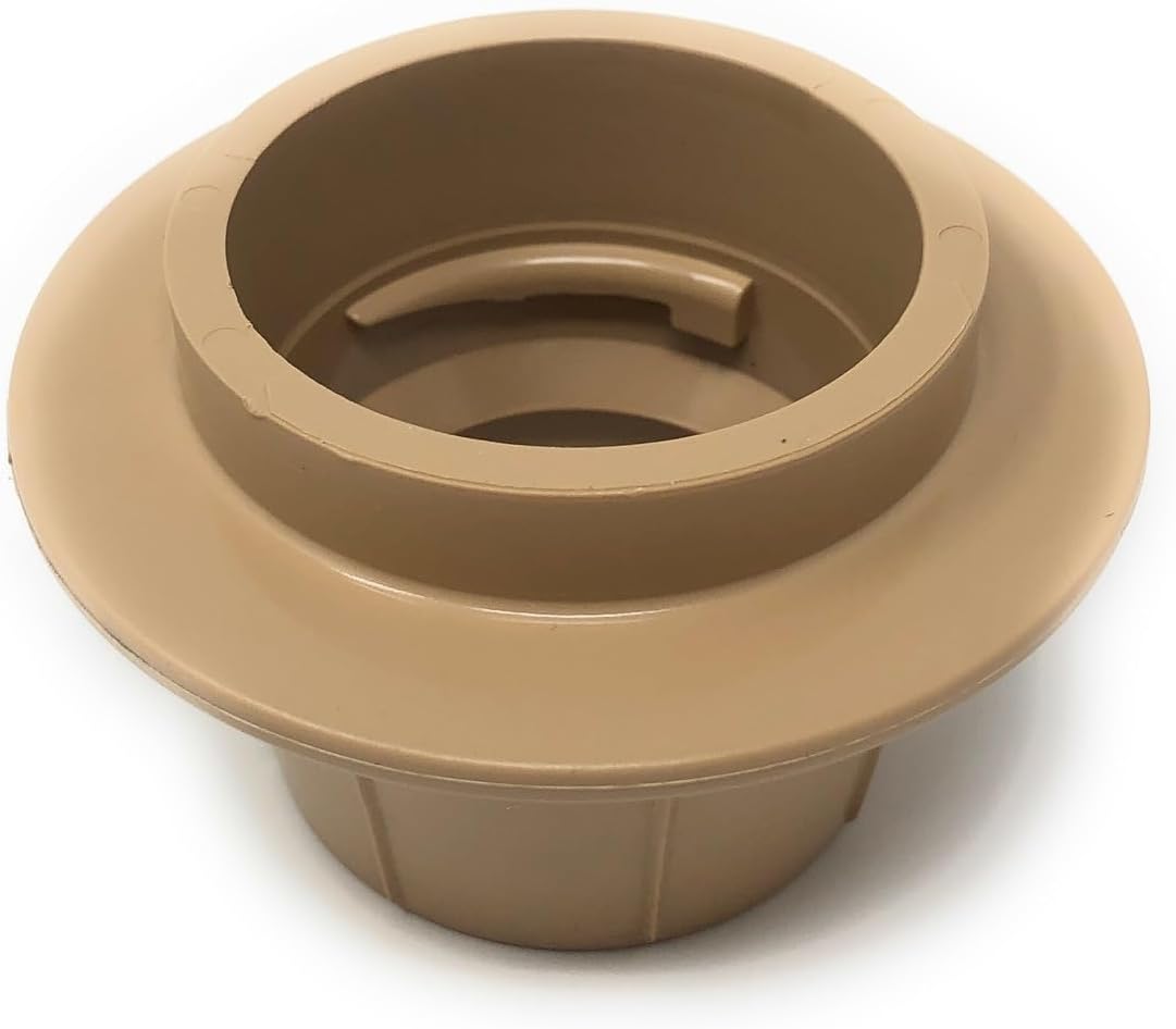 Caretaker Tan Cleaning Head with 2 1/2" Collar and Cap || 5-9-581A