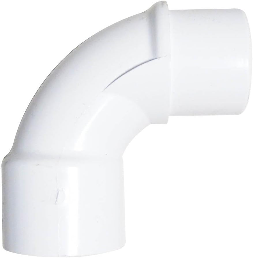 1.5" Socket x 1.5" Spigot 90 Degree Sweep Elbow || 21106-000-000
