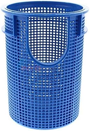 Blue replacement strainer basket for Swimquip pool pump, model B-196.