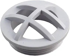 1.5" MPT White Safety Grate Insert Fitting || 25560-000-000