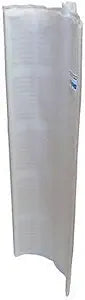 Hayward DEX6000DS short filter element cartridge with pleated white mesh and curved frame